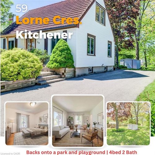 59 Lorne Cres, Kitchener, ON, N2M3Y4 | Card Image