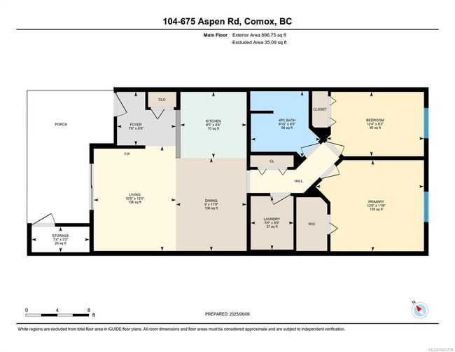 104 - 675 Aspen Rd, Townhouse with 2 bedrooms, 1 bathrooms and 1 parking in Comox BC | Image 19