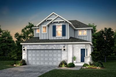 Pulte Homes, Harrison elevation P, rendering | Image 1