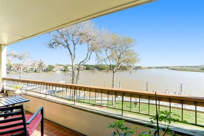 Perfect View of Clear Lake water way from the balcony | Image 1