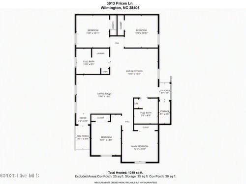 3913 Prices Ln, Wilmington, NC, 28405-4095 | Card Image