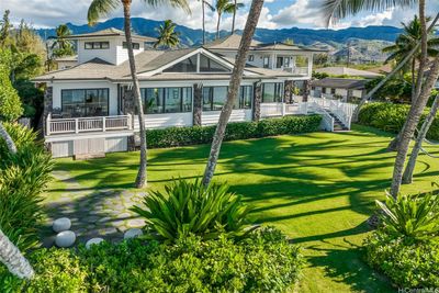 Great lawn on the ocean-side of the property. | Image 2