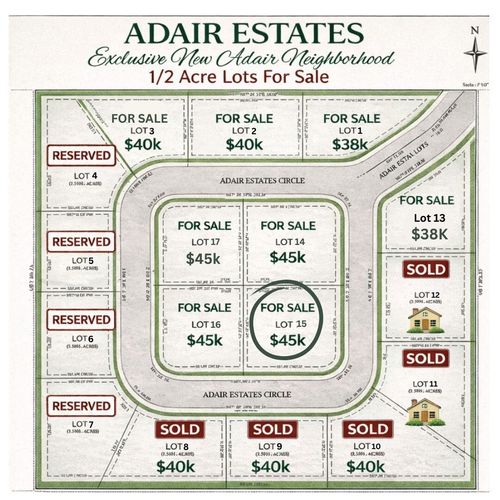 581 Adair Estates Cir, Adair, OK, 74330-5003 | Card Image