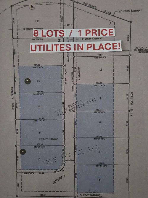 8 Lots - 1 Price Briella Avenue, Rushford, MN, 55971 | Card Image