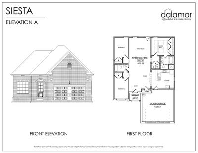 Siesta Floor Plan. | Image 1