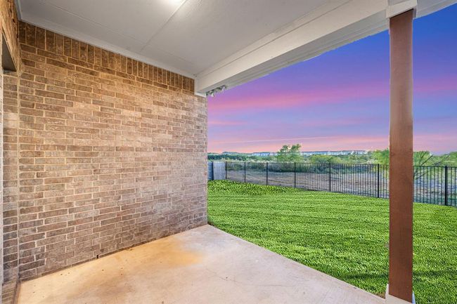 View of patio terrace at dusk | Image 29