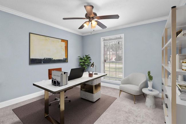 1st Floor: VIRTUALLY STAGED Study (11 X 10) | Image 11