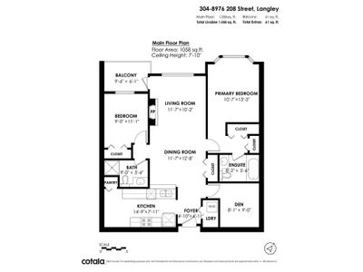 304 - 8976 208 St, Condo with 2 bedrooms, 2 bathrooms and 1 parking in Langley BC | Image 3