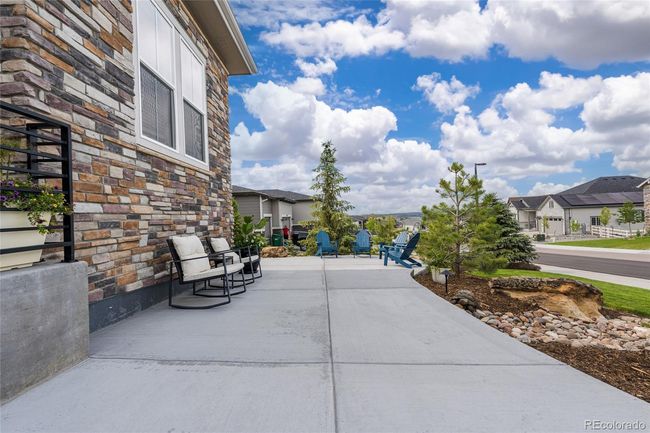 Extended front patio to include seating area | Image 8