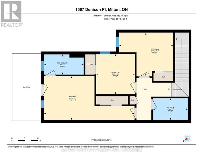 1567 Denison Place, Townhouse with 3 bedrooms, 3 bathrooms and 2 parking in Milton (BW Bowes) ON | Image 43