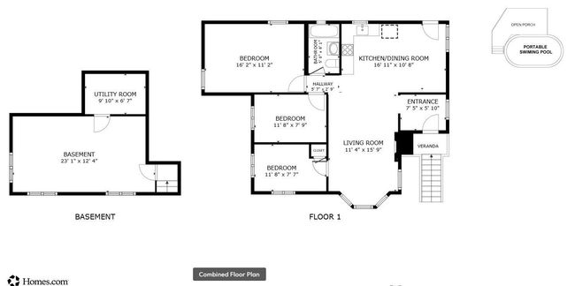 Room layout / Yard | Image 36