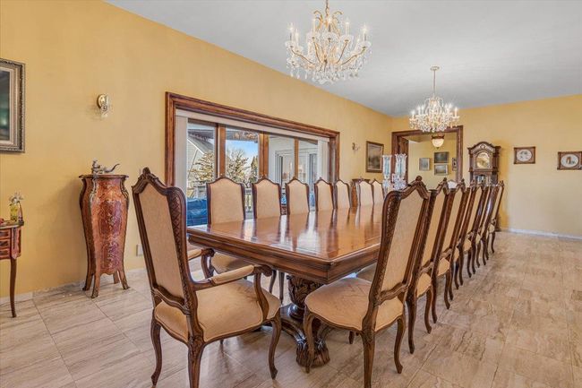 Large dining area with sliding doors to outside | Image 4