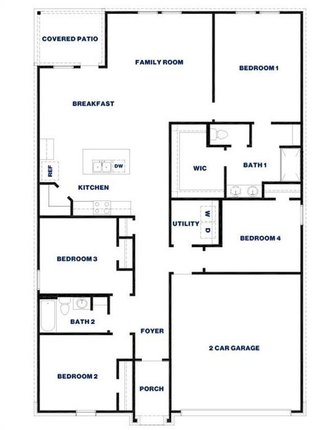 21738 Southern Valley Ln, House other with 4 bedrooms, 2 bathrooms and 2 parking in New Caney TX | Image 13