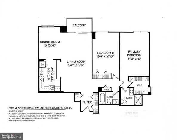 APT-1632 - 3001 Veazey Ter Nw, Condo with 2 bedrooms, 2 bathrooms and null parking in WASHINGTON DC | Image 21