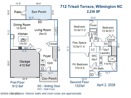 712 Trisail Ter, Wilmington, NC, 28412-6578 | Card Image