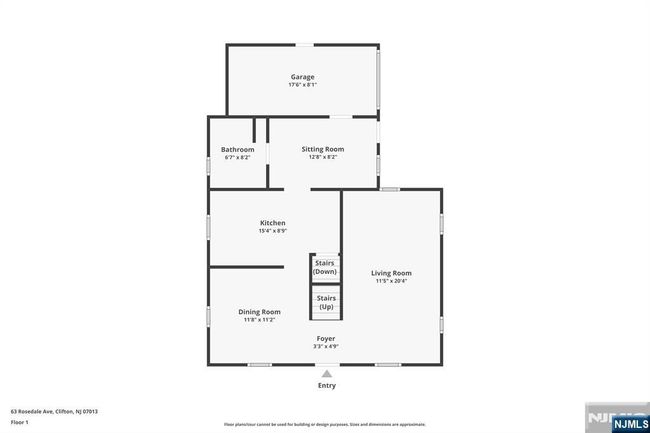 63 Rosedale Ave, House other with 3 bedrooms, 2 bathrooms and null parking in Clifton NJ | Image 39