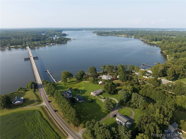 Aerial view featuring a water view | Image 4