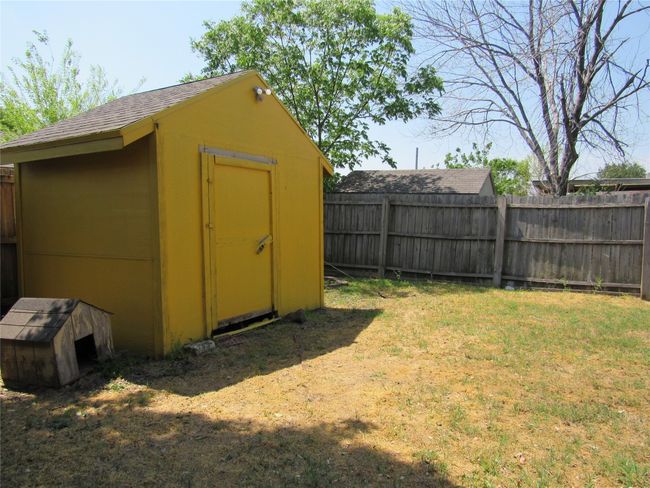View of shed featuring fence | Image 25