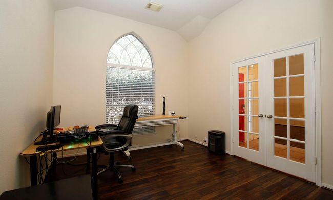 The office is located to the right of the front door and does have a closet. This could be used as a 4th bedroom. | Image 9