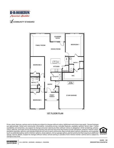 1453 Elm Forest Way, House other with 3 bedrooms, 2 bathrooms and null parking in Lancaster TX | Image 2