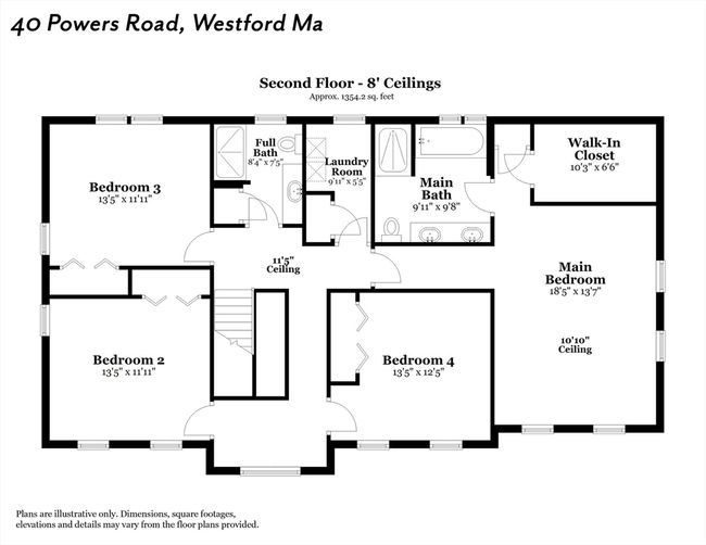40 Powers Rd, House other with 4 bedrooms, 3 bathrooms and 4 parking in Westford MA | Image 40