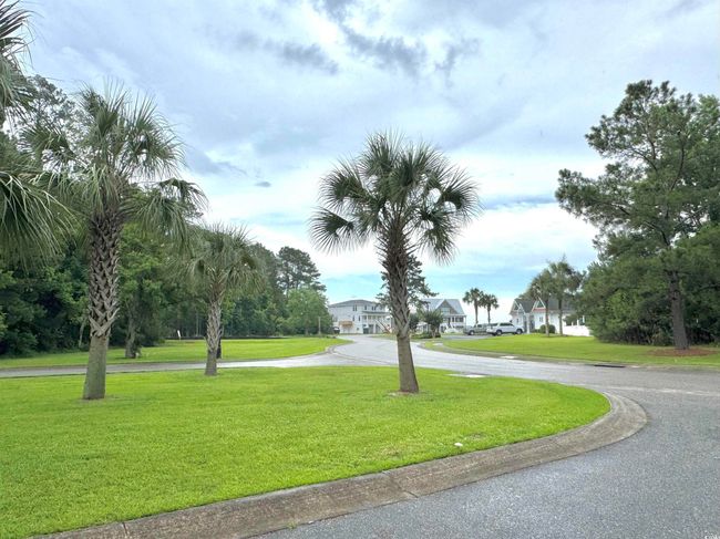 Surrounding community with a yard, curved driveway, and a residential view | Image 6