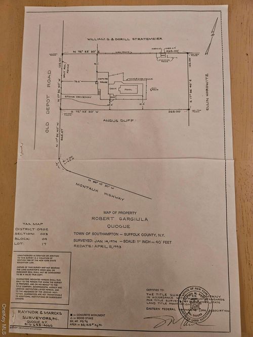 58 Old Depot Rd, Quogue, NY, 11959-4254 | Card Image