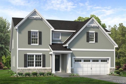 1 The Washington 2 Car At Strawberry Farms, O'Fallon, MO, 63376 | Card Image