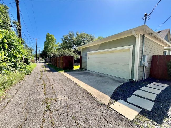Detached garage off private alley. | Image 8