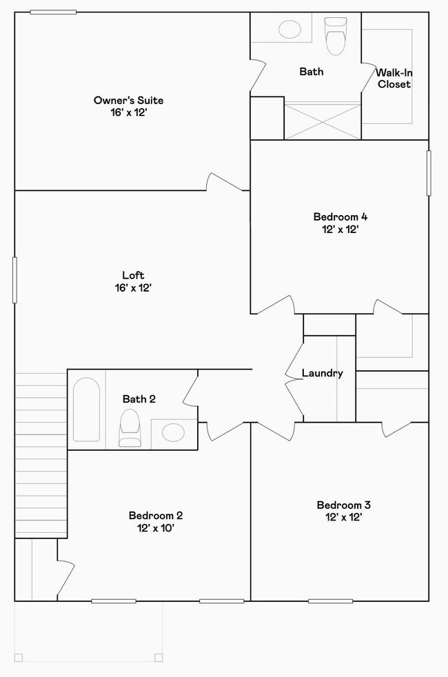 Pictures are not of actual home for sale. They are representative of same floor plan. | Image 12
