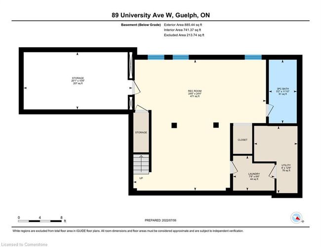 89 University Ave W, House other with 4 bedrooms, 5 bathrooms and 8 parking in Guelph ON | Image 39
