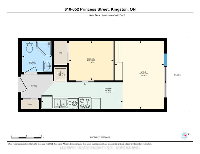 610 - 652 Princess St, Condo with 1 bedrooms, 1 bathrooms and null parking in Kingston ON | Image 37