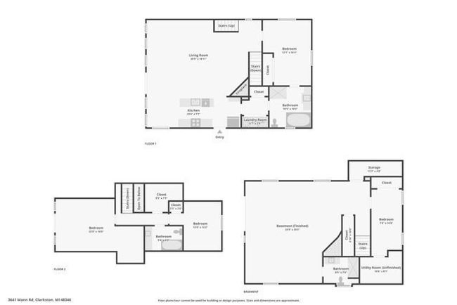 3641 Mann Rd, House other with 4 bedrooms, 3 bathrooms and null parking in Clarkston MI | Image 67