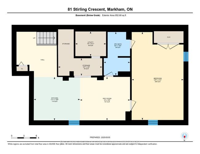 81 Stirling Cres, House other with 5 bedrooms, 4 bathrooms and 4 parking in Markham ON | Image 36
