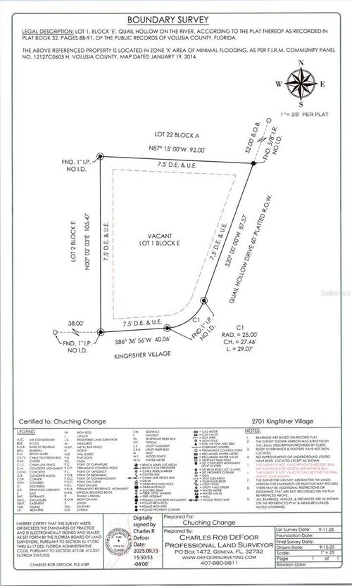 2701 Kingfisher Vlg, DELAND, FL, 32720-4325 | Card Image