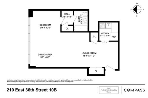 10b-210 E 36th St, New York, NY, 10016-3604 | Card Image