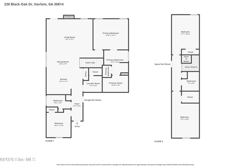 220 Black Oak Dr, Harlem, GA, 30814-4654 | Card Image