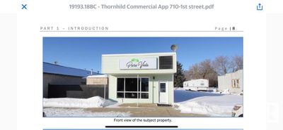 710 1 St, House other with 2 bedrooms, 1 bathrooms and null parking in Thorhild AB | Image 1