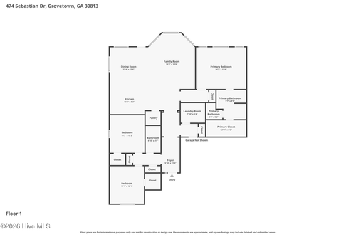 474 Sebastian Dr, Grovetown, GA, 30813-4911 | Card Image