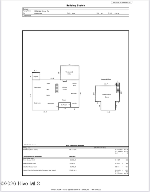 3774 Bell Arthur Rd, Greenville, NC, 27834-4762 | Card Image