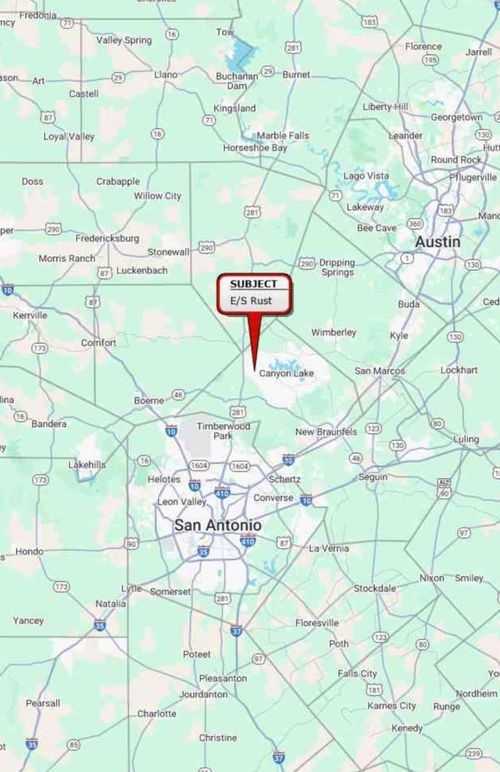 1 E/S Rust, Spring Branch, TX, 78070 | Card Image