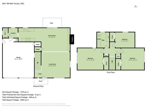 3041 Sw 64th Ter, Oklahoma City, OK, 73159-1317 | Card Image