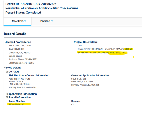 13055 Lindo Ln, Lakeside, CA, 92040-4320 | Card Image