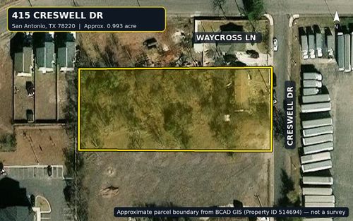 415 Creswell Drive, San Antonio, TX, 78220 | Card Image