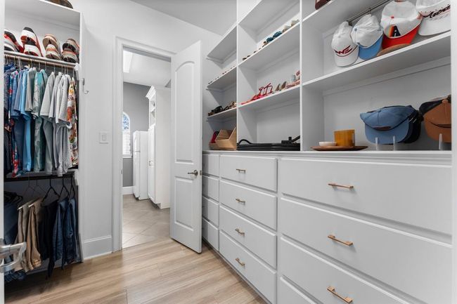 Primary closet with custom built-in's | Image 18