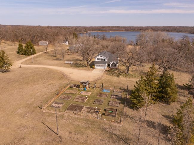 Arial view of main house and garden | Image 39