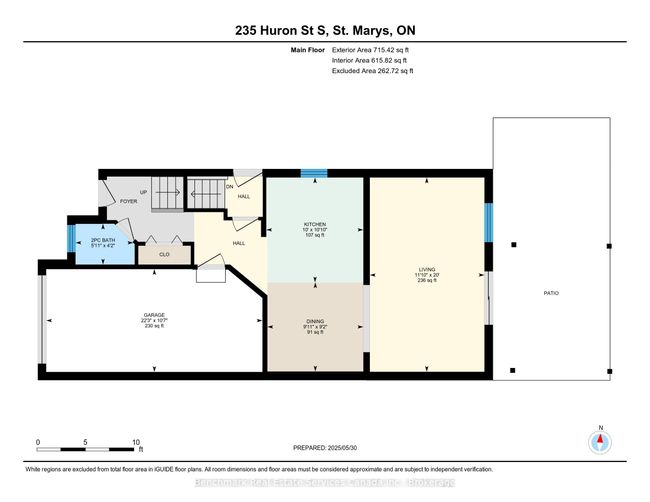235 Huron St S, House attached with 3 bedrooms, 2 bathrooms and 3 parking in Saint Marys ON | Image 40