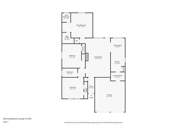 23314 Goodfellow Dr, House other with 3 bedrooms, 2 bathrooms and 2 parking in Spring TX | Image 21