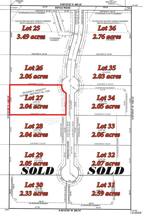 7256 Christina Court, Krum, TX, 76249 | Card Image