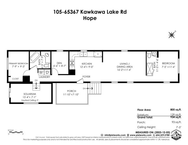 105 - 65367 Kawkawa Lake Road, House other with 2 bedrooms, 2 bathrooms and 2 parking in Hope BC | Image 23